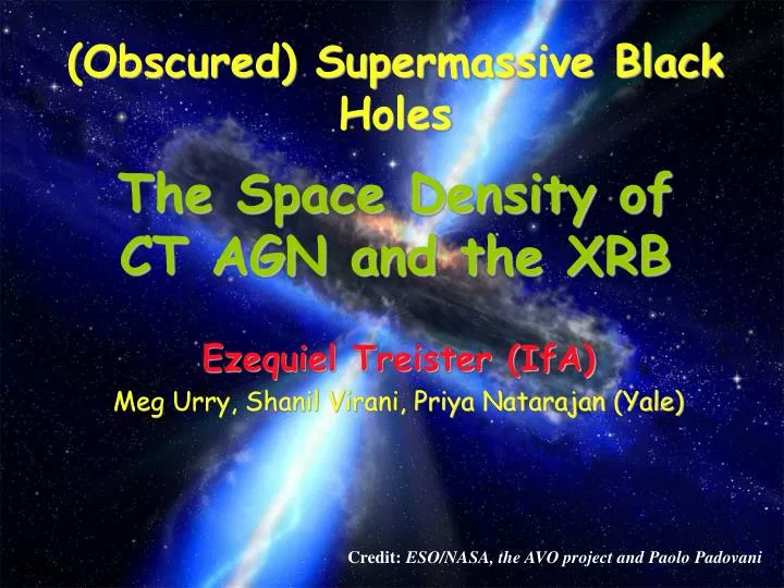 obscured supermassive black holes