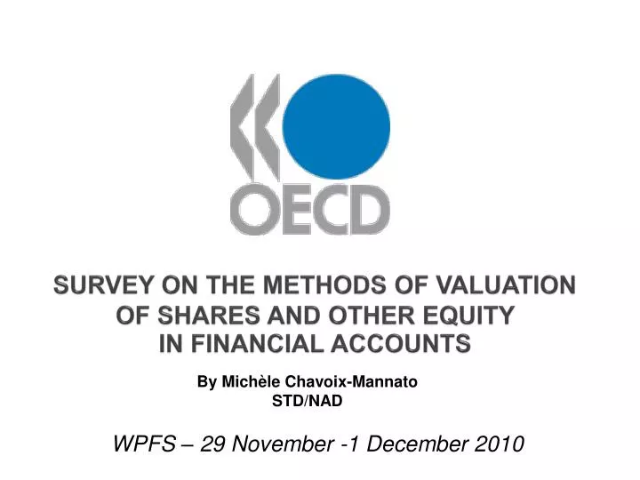 survey on the methods of valuation of shares and other equity in financial accounts