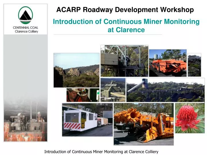 acarp roadway development workshop