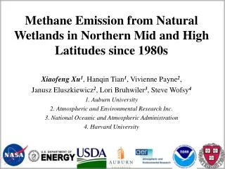 Methane Emission from Natural Wetlands in Northern Mid and High Latitudes since 1980s