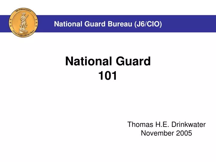 national guard 101