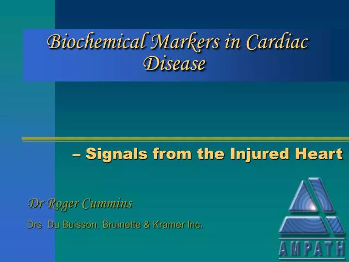 biochemical markers in cardiac disease