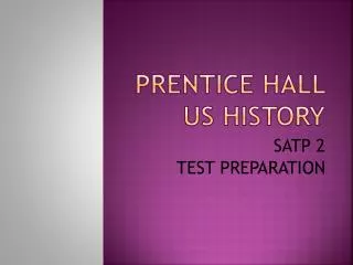 Prentice Hall US History