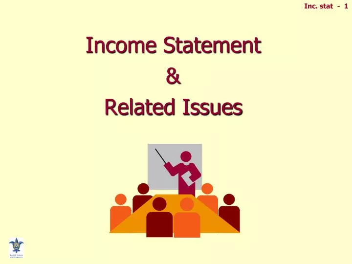 income statement related issues