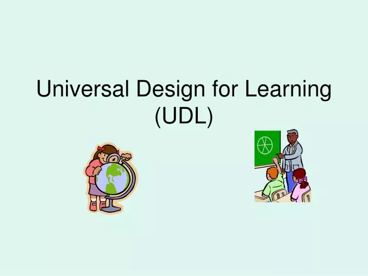 universal design for learning udl