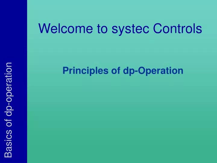 welcome to systec controls