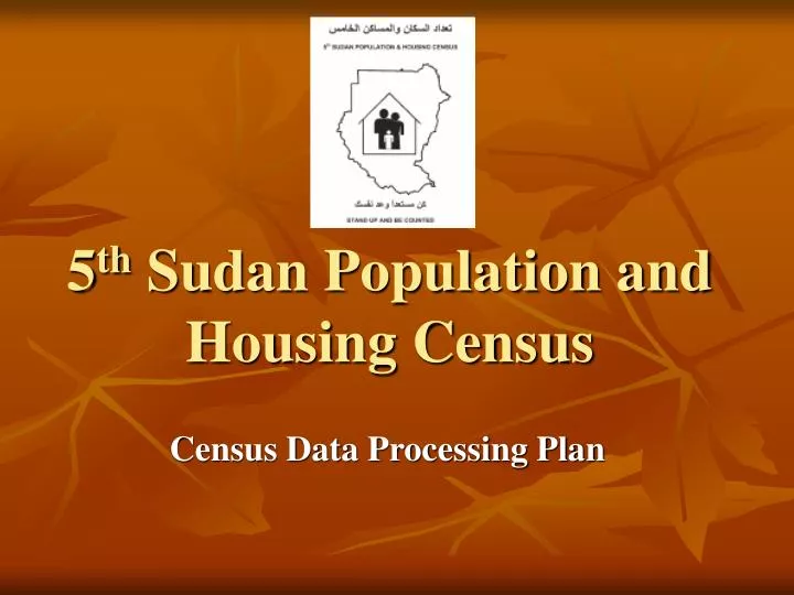 5 th sudan population and housing census