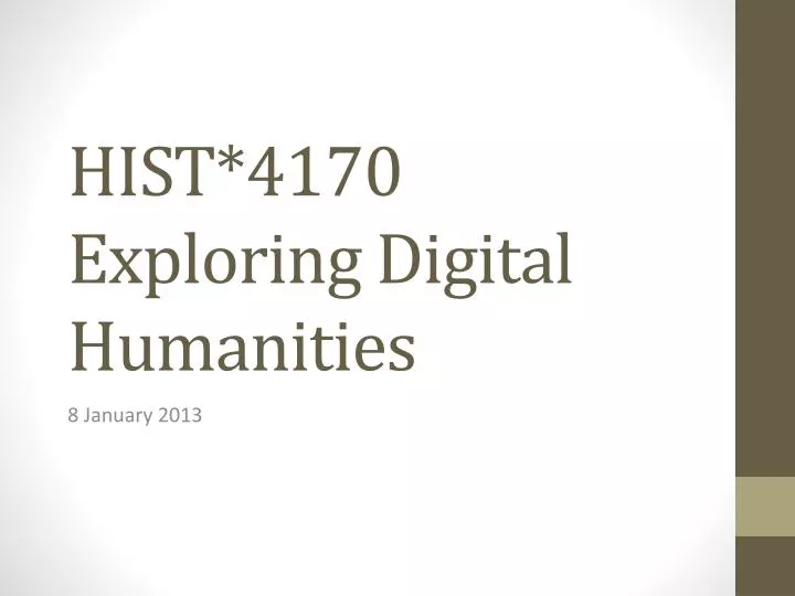 hist 4170 exploring digital humanities