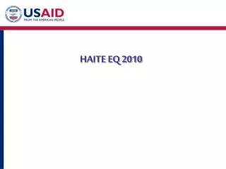 HAITE EQ 2010
