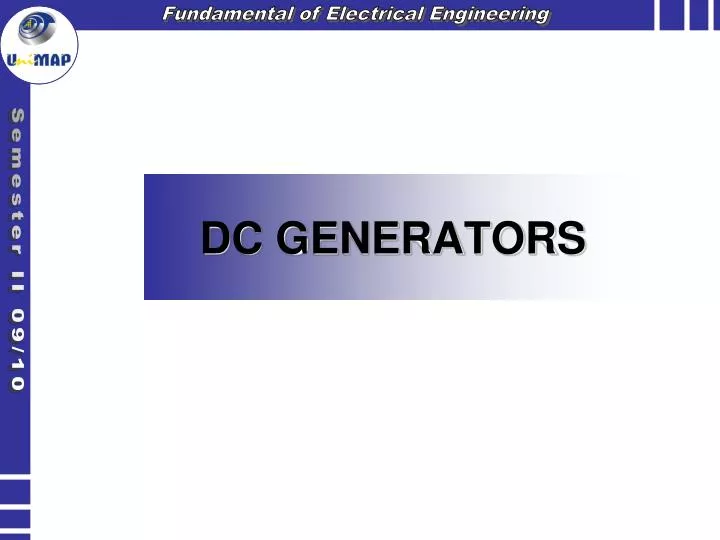 dc generators