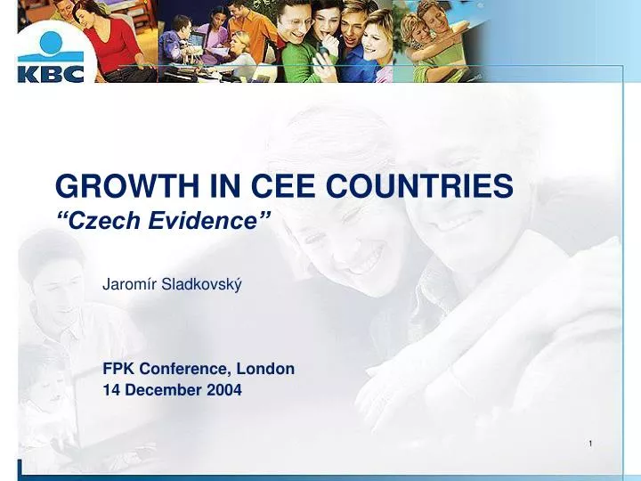 growth in cee countries czech evidence