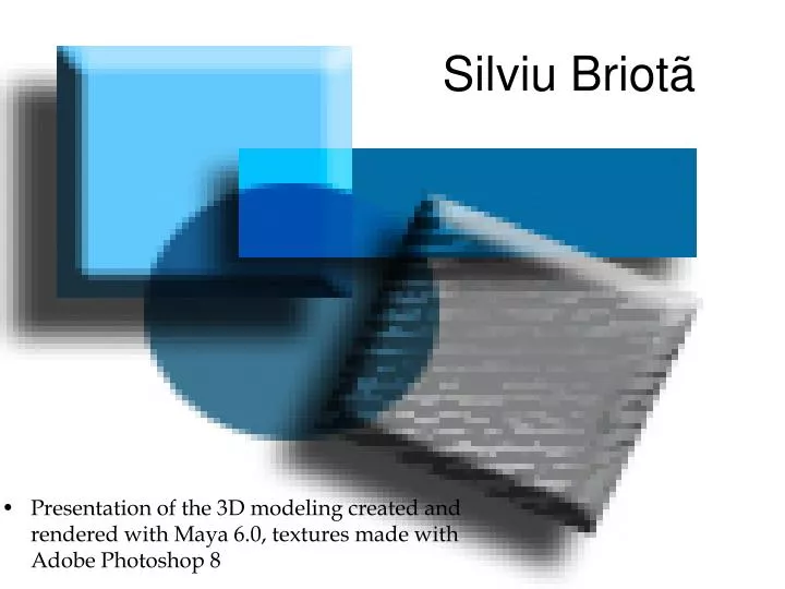 silviu briot
