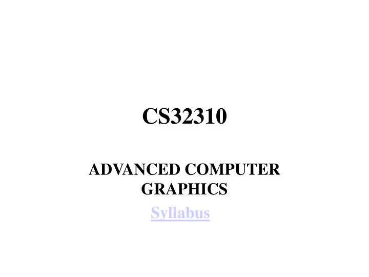 cs32310