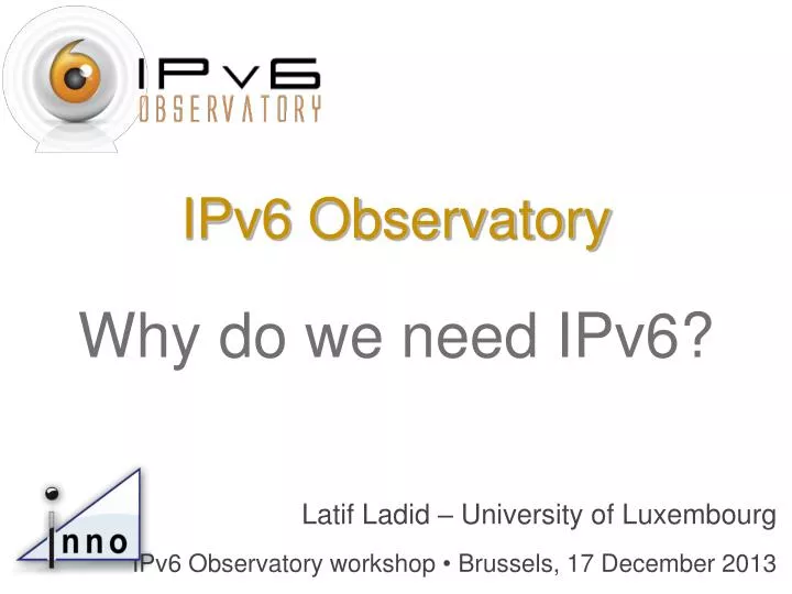 ipv6 observatory