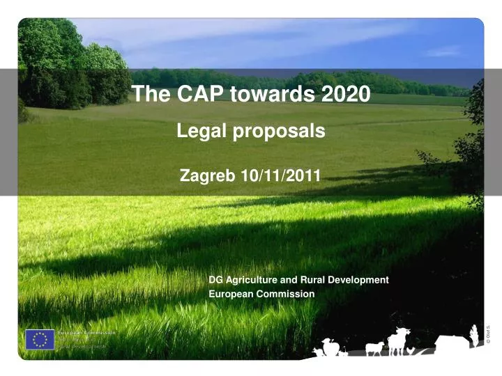 the cap towards 2020 legal proposals zagreb 10 11 2011