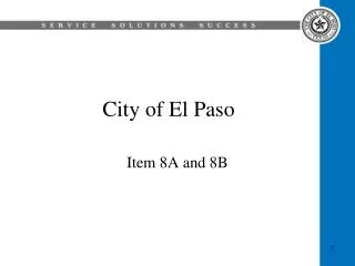 City of El Paso