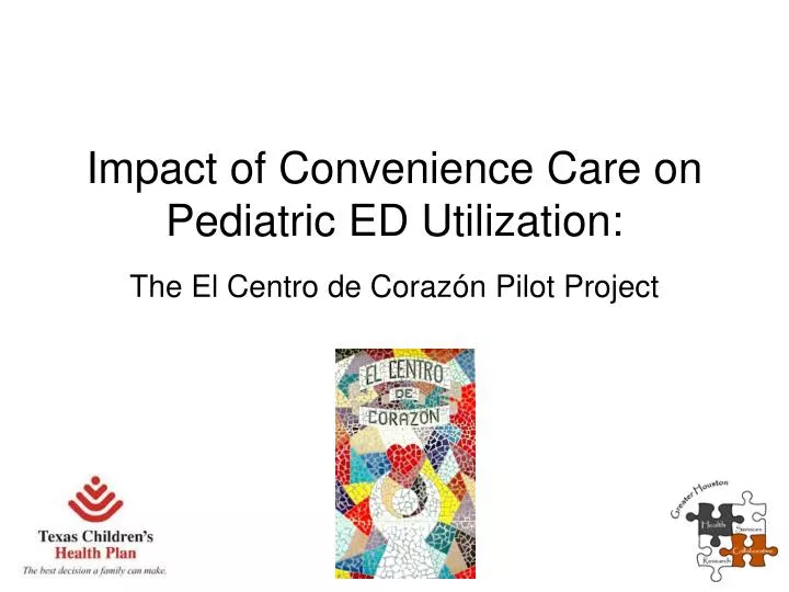impact of convenience care on pediatric ed utilization