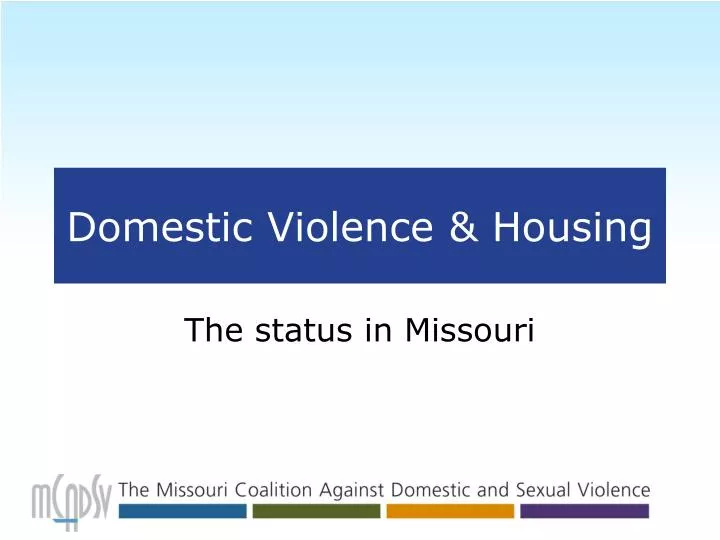 domestic violence housing