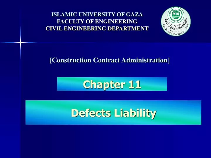 islamic university of gaza faculty of engineering civil engineering department