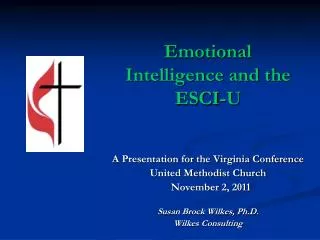 Emotional Intelligence and the ESCI-U