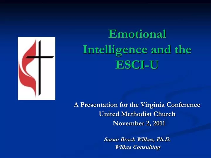 emotional intelligence and the esci u