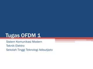 tugas ofdm 1