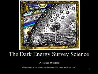 The Dark Energy Survey Science