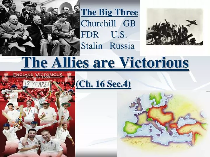 the allies are victorious