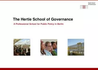 The Hertie School of Governance