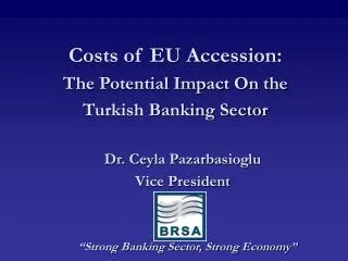 Costs of EU Accession: The Potential Impact On the Turkish Banking Sector