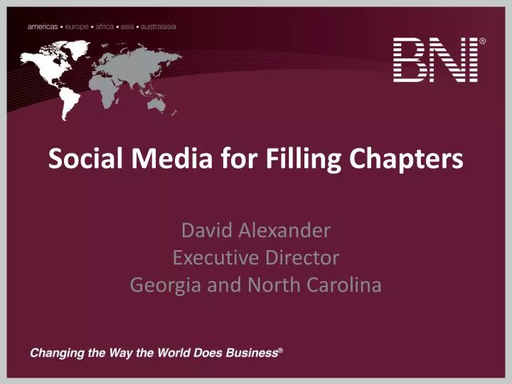 social media for filling chapters