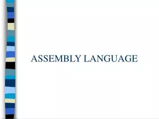 ASSEMBLY LANGUAGE