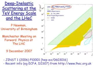 Deep-Inelastic Scattering at the TeV Energy Scale and the LHeC