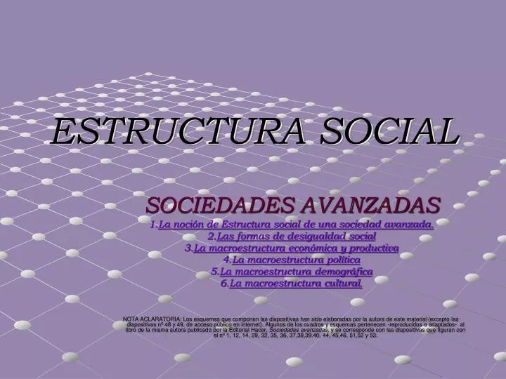 estructura social
