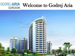 Godrej Aria New Project @ 9891856789