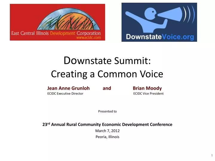 do wnstate summit creating a common voice