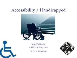 Accessibility / Handicapped