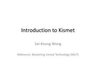 Introduction to Kismet
