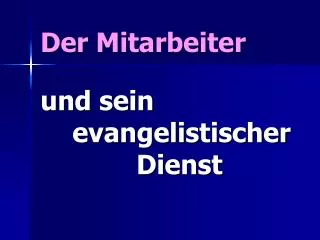 der mitarbeiter