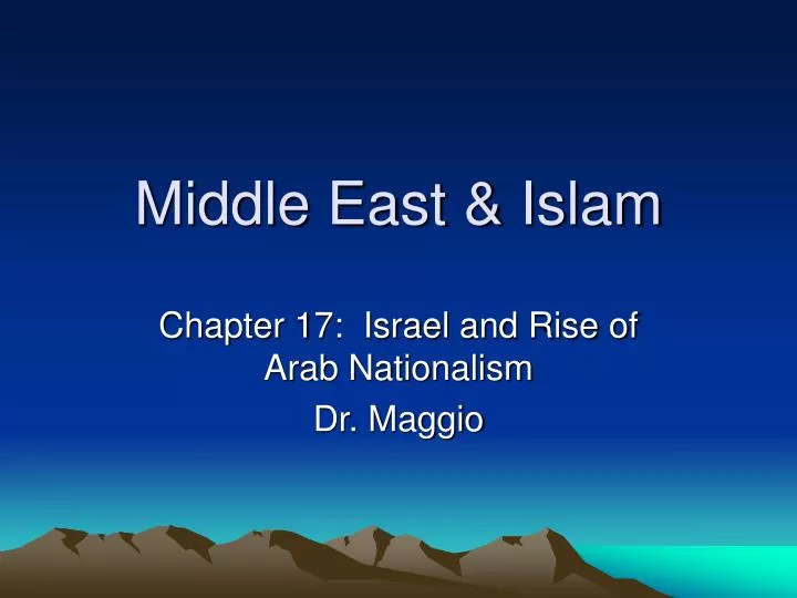middle east islam