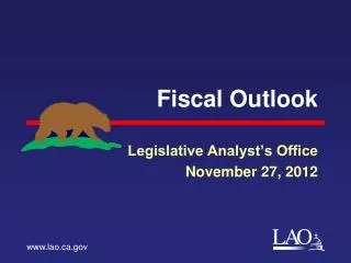 Fiscal Outlook