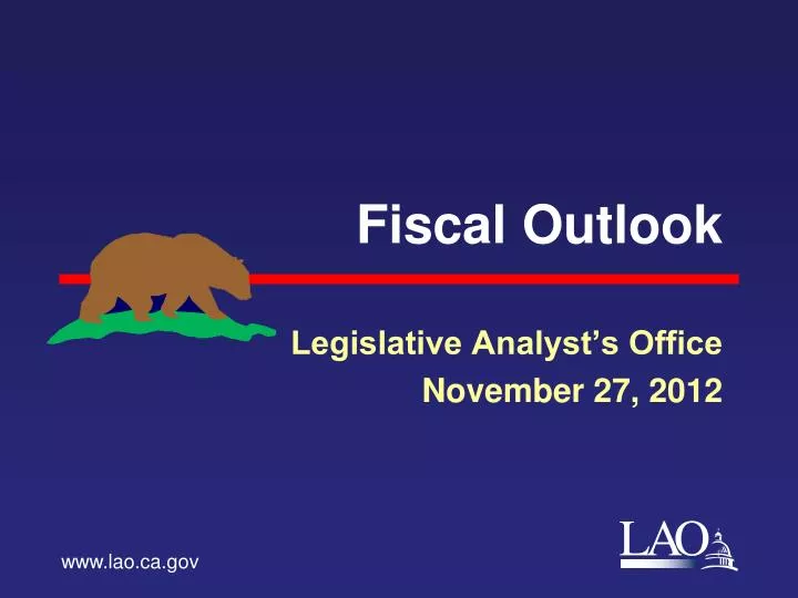 fiscal outlook
