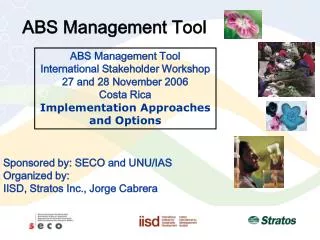 ABS Management Tool