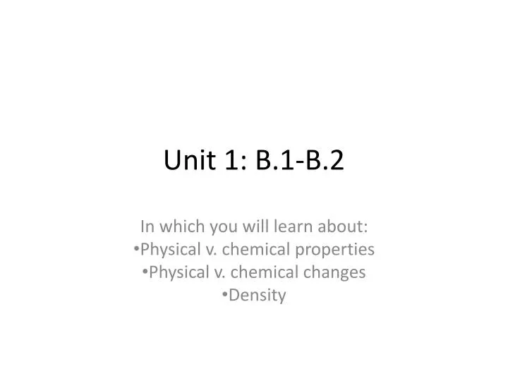 unit 1 b 1 b 2