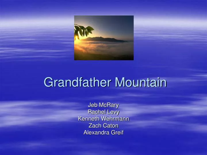 grandfather mountain