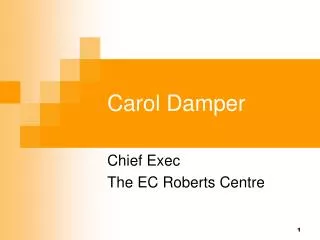 Carol Damper