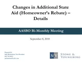 AASBO Bi-Monthly Meeting