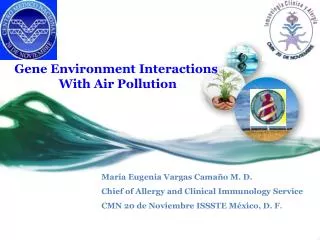 Gene Environment Interactions With Air Pollution