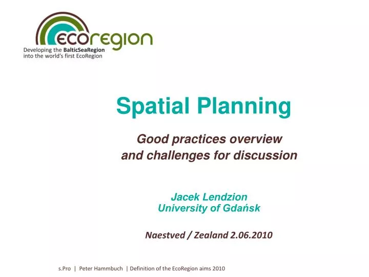 spatial planning