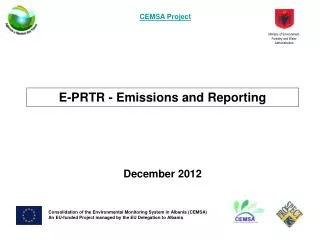 E-PRTR - Emissions and Reporting